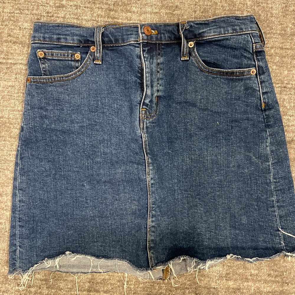 J.Crew Mercantile jean skirt